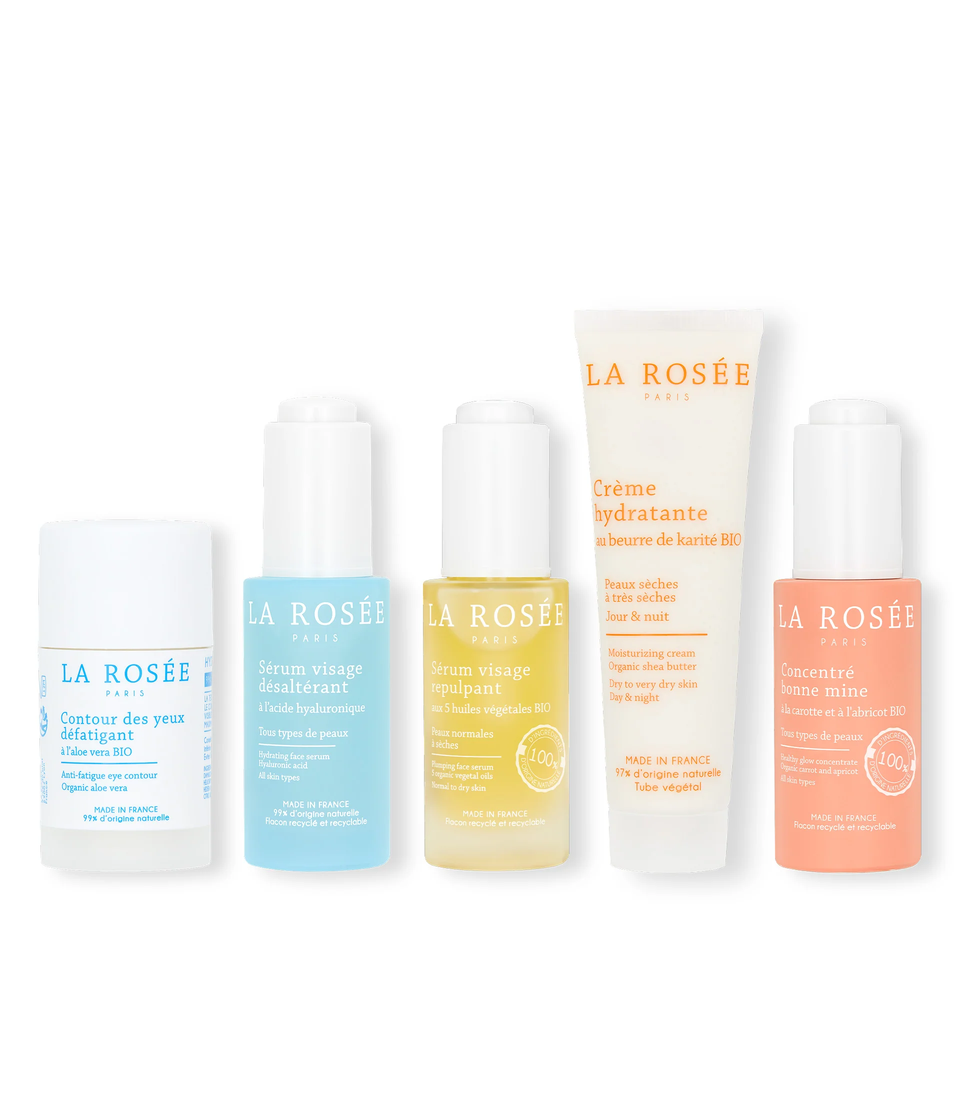 La Rosée Routine peau sà ̈che