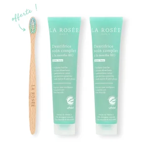 La Rosée Duo de dentifrices et brosse à dents