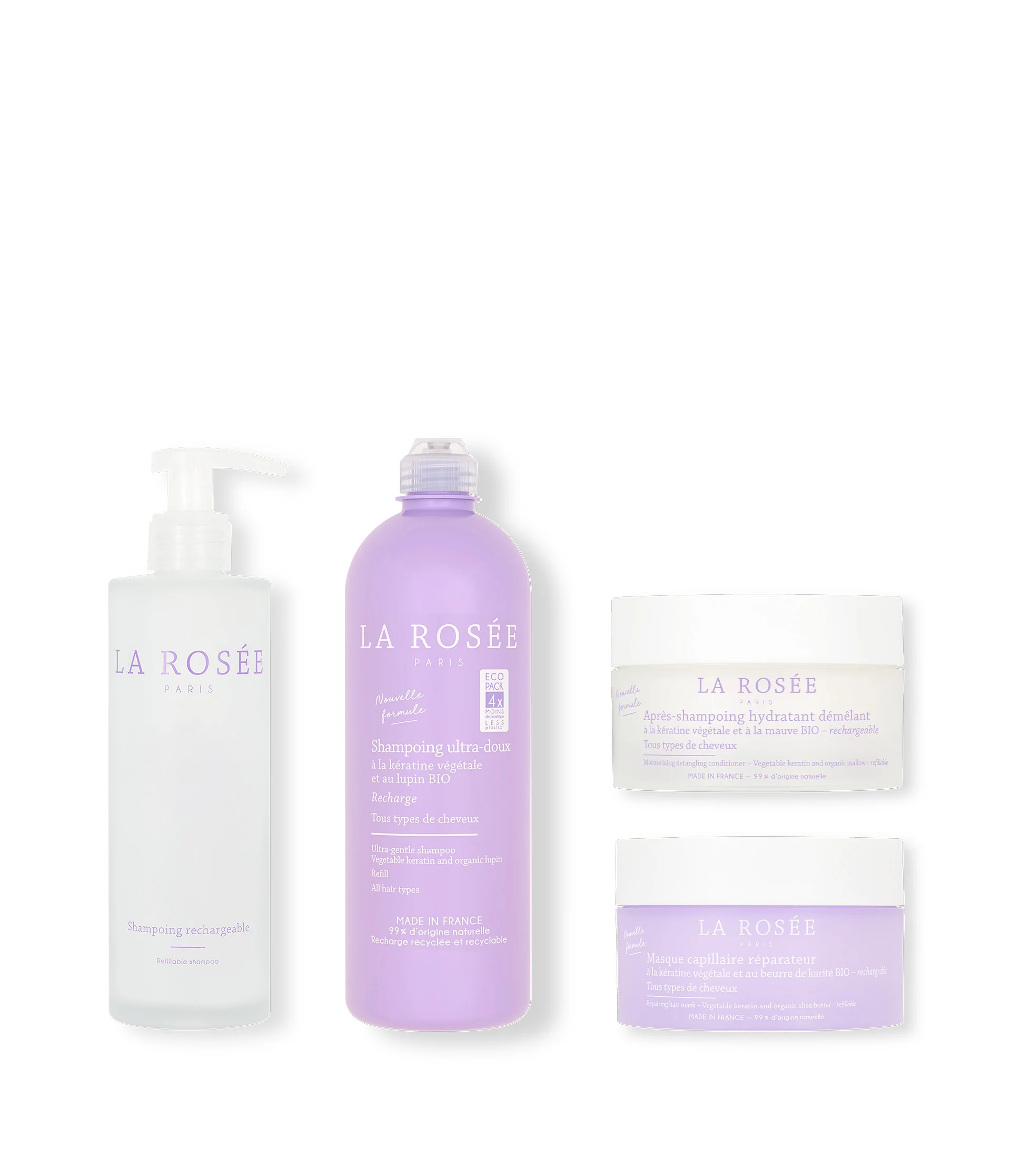 La Rosée Routine cheveux normaux (usage fréquent)