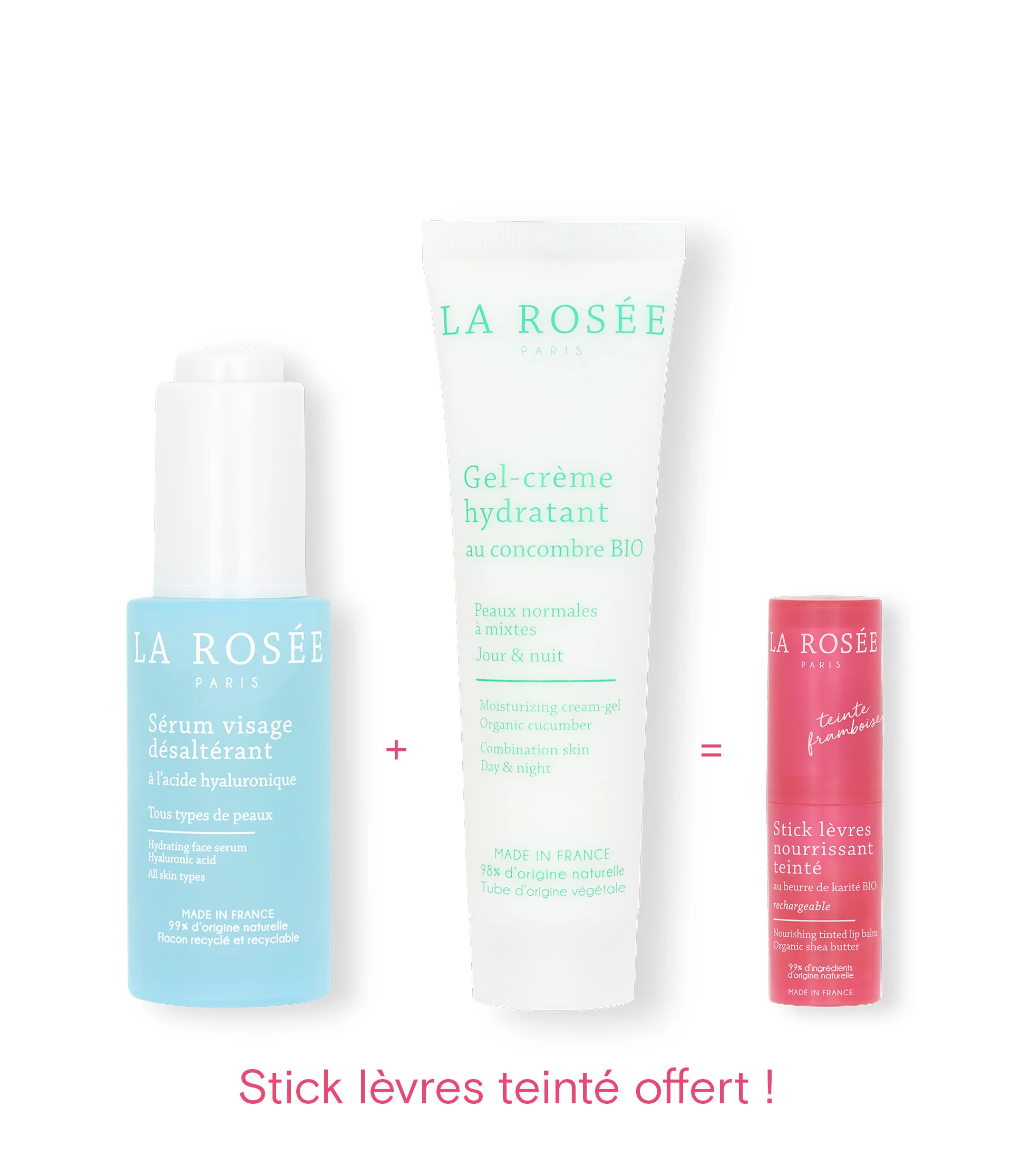 La Rosée Routine hydratation