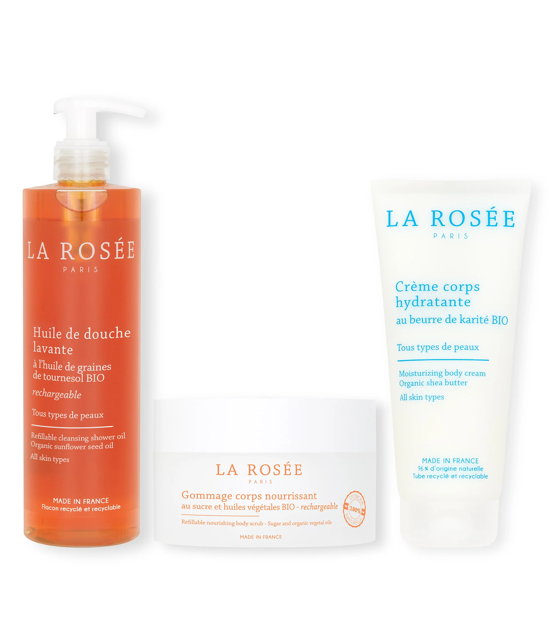 La Rosée Routine corps peau douce