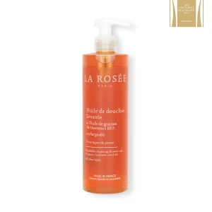 La Rosée Huile de douche lavante rechargeable